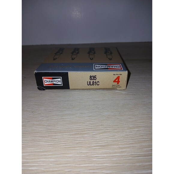 Set Of 4 Champion Copper Plus Spark Plugs 835 UL81C Federal-Mogul 2017 New - Picture 9 of 16
